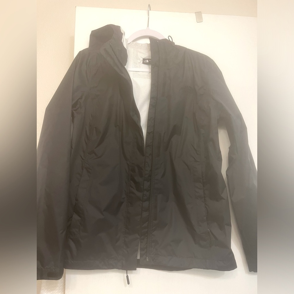 North Face raincoat